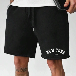 Bay New York 1998 Baskılı Cepli Penye