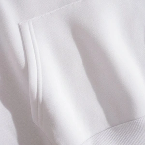 BE TRUE Renkli Oversize Kapüşonlu Sweatshirt Beyaz