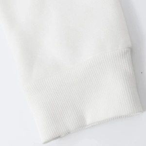 BEAR Oversize Bisiklet Yaka Pamuklu Sweatshirt Beyaz