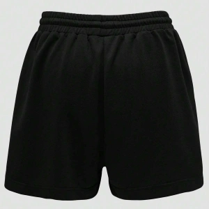 Bear Print Drawstring Waist Şort