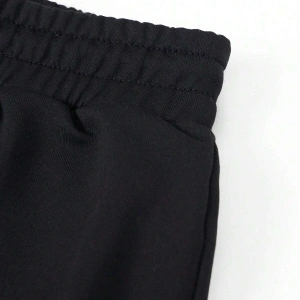 Bear Print Drawstring Waist Şort