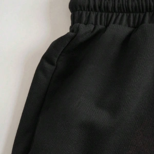 Bear Print Drawstring Waist Şort