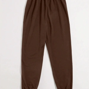 Bear Print Tie Waist 4 Mevsim Eşofman