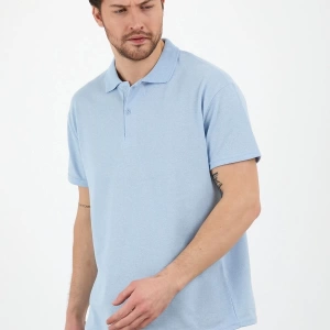 Bebe Mavi Dar/slim Fitt Polo Yaka Tshirt