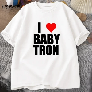 Ben aşk BABYTRON T Shirt erkekler rapçi T-Shirt shiboyboyz Streetwear Harajuku pamuk Unisex r 3020