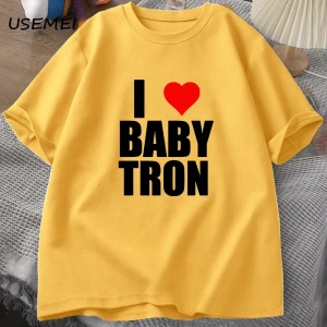 Ben aşk BABYTRON T Shirt erkekler rapçi T-Shirt shiboyboyz Streetwear Harajuku pamuk Unisex r 3020