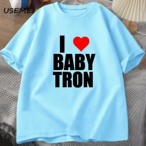 Ben aşk BABYTRON T Shirt erkekler rapçi T-Shirt shiboyboyz Streetwear Harajuku pamuk Unisex r 3020