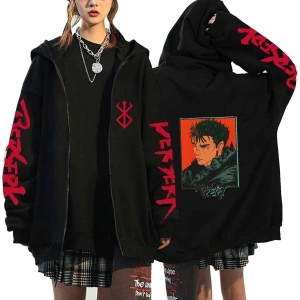 Berserk Fermuarlı Hoodie Mod42 14627