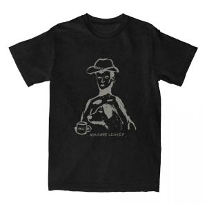 Beyaz Adrianne ve Oso Karikatür Baskı leri Şarkıcı Adrianne Lenker Yaz Yüksek K