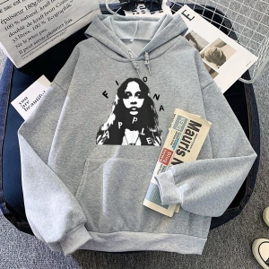 Beyaz Adriftfiona-apple kıcıHoodies Sudaderas eşofm