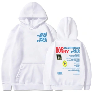 Beyaz Albümü DTMF Debí Tirar Más Fotoğraflar Bad Bunny Moda kıcı