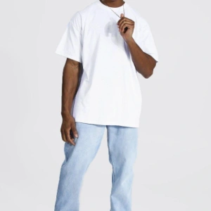 Beyaz Apollo Xıı Baskılı Oversize Tişört