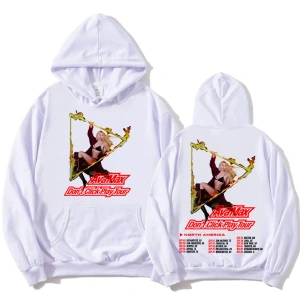 Beyaz Ava Max Dont Click Play Tour Hoodies Casual Long Sleeve Hooded AutumnWinte