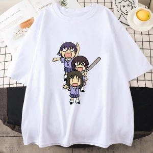 Beyaz Azumanga Daioh Chiyo Mihama Manga/komik yaygın leri 100 Tees tasar
