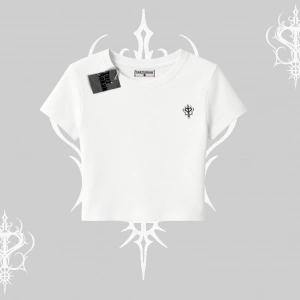 Beyaz Babby Tee Özel logolu