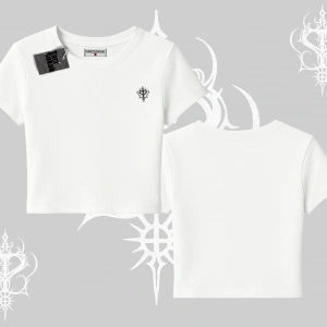 Beyaz Babby Tee Özel logolu