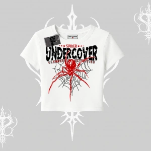 Beyaz Babby Tee Spider Undercover