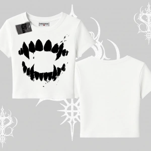 Beyaz Babby Tee Vampir Dış