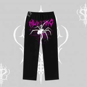 Beyaz Baggy Eşofman Altı Autumn Spider