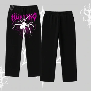 Beyaz Baggy Eşofman Altı Autumn Spider