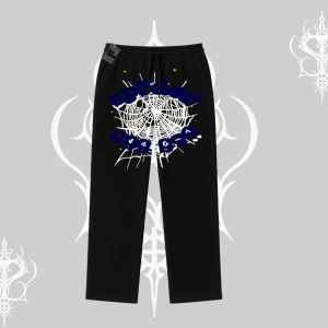 Beyaz Baggy Eşofman Altı Sp55der