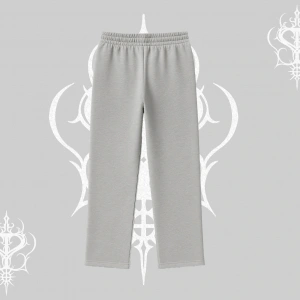 Beyaz Baggy Eşofman Altı Sp55der