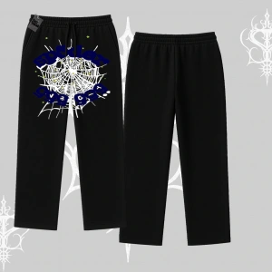 Beyaz Baggy Eşofman Altı Sp55der