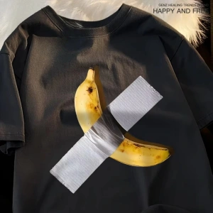 Beyaz Bant Sızdırmazlık Muz Eğlenceli Nefes Yaz Sokak Yumuşak Sokak Şıklığı O