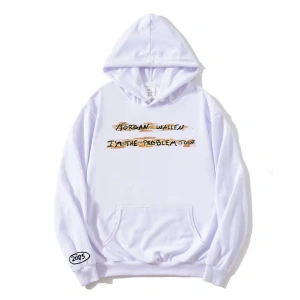 Beyaz Ben Sorunum Turu Hoodie MorganWallen kıcıModa u Kaza