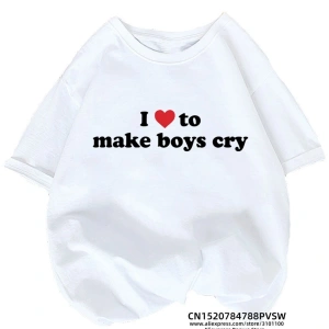 Beyaz Ben yapmak için seviyorum Boy Cry Grunge k Harajuku Clothes
