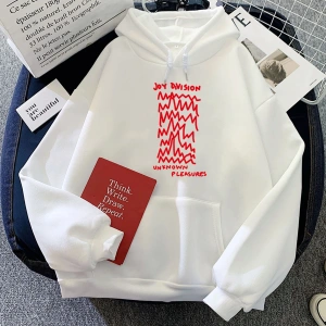 Beyaz Bilinmeyen zevkler sevinç bölümü Hoodies bant grafik Hip Ho