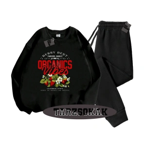 Beyaz Biskilet Çilek Detaylı ikili TAKIM