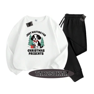 Beyaz Biskilet Just waıtıng Detaylı ikili TAKIM