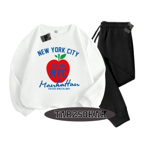 Beyaz Biskilet Nyces Detaylı ikili TAKIM