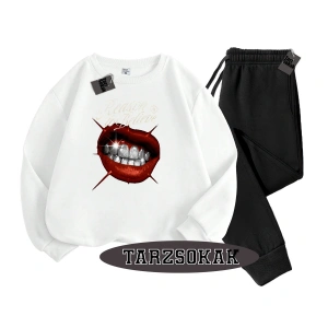 Beyaz Biskilet Reason Detaylı ikili TAKIM