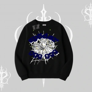 Beyaz Biskilet Yaka Sweatshirt Sp55der