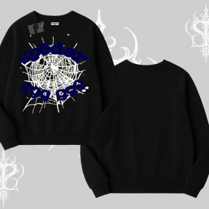 Beyaz Biskilet Yaka Sweatshirt Sp55der