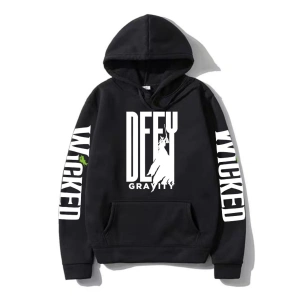 Beyaz Clothes Wicked Fantasy Movies Printing Sudadera Mujer Hooded Long Sleeve Cl