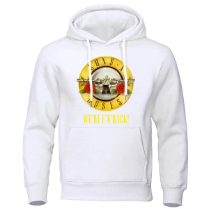 Beyaz Guns N Roses WeRe Back Metal Rock