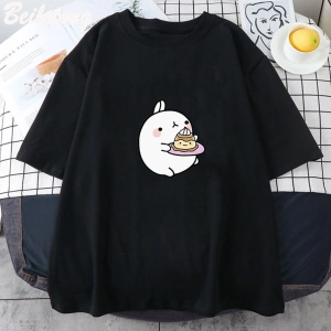 Beyaz Harajuku Anime Kawaii lu Harajuku Streetwear Y2k