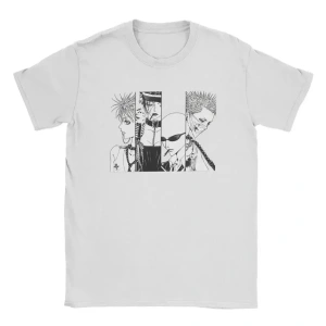 Beyaz Harajuku Sokak Japon Kaya Punk