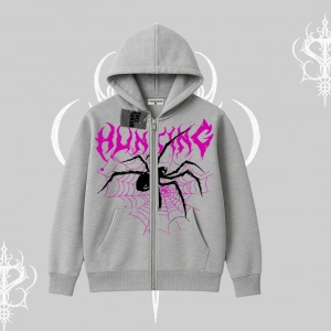 Beyaz Hırka Sweatshirt Autumn Spider