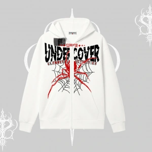 Beyaz Hırka Sweatshirt Spider Undercover