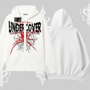 Beyaz Hırka Sweatshirt Spider Undercover