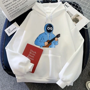 Beyaz Hoodies kıcı BoyWithUkeRopa De Mujer Winter derasmoda yumuşak