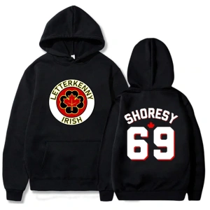 Beyaz Hoodies Shoresy69 Sudbury yabanmersini buldog Hip Hop