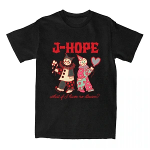 Beyaz J-Hope sahne turu, lu Unisex streetwear Hip Hop giysi