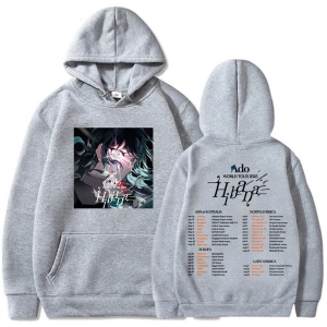 Beyaz Japon kıcı Ado Dünya Turu lar içinler Moletom Uzun Kol