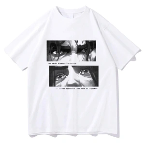 Beyaz Jayce X Viktor Arcane Tshirt Vintage Anime/ Harajuku Unisex Üstleri Gi