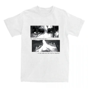 Beyaz Jayce X Viktor Arcane Tshirt Vintage Anime/ Harajuku Unisex Üstleri pa